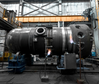На первом реакторе «РИТМ-200» для атомохода «Чукотка» выполнен замыкающий шов