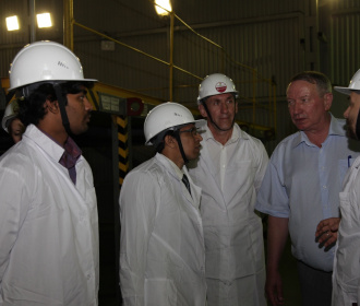 «ЗиО-Подольск» посетила делегация Индийской корпорации по атомной энергии