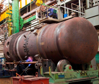Завершена сварка корпуса первого реактора для ледокола нового поколения «Урал»
