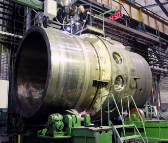 На «ЗиО-Подольск» начался процесс сборки корпуса первого реактора установки «РИТМ-200» для ледокола нового поколения