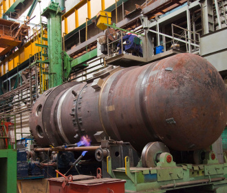 На ЗиО-Подольске собрали корпус второго реактора для первого серийного ледокола.