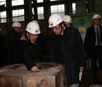 «ЗиО-Подольск» посетили представители японской компании Mitsubishi Heavy Industries (MHI)